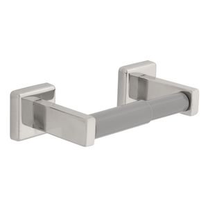 Liberty Hardware - Century - Toilet Paper Holder with Plastic Roller in Bright Stainless Steel