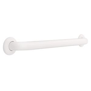 Liberty Hardware - Centurion Grab Bars - 1-1/2" OD x 24" Length Concealed Mounting in White