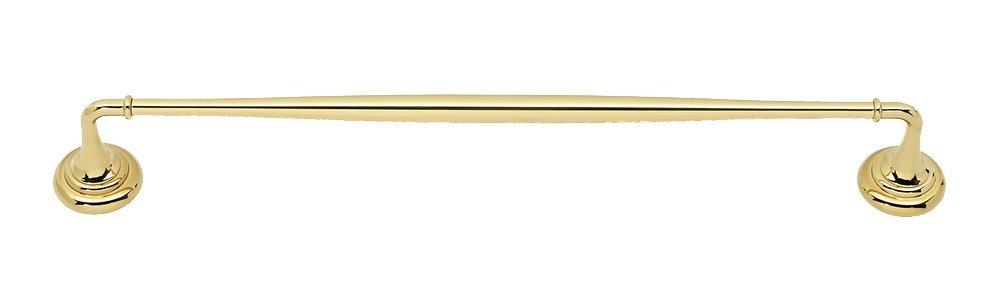 18" Towel Bar in Polished Brass