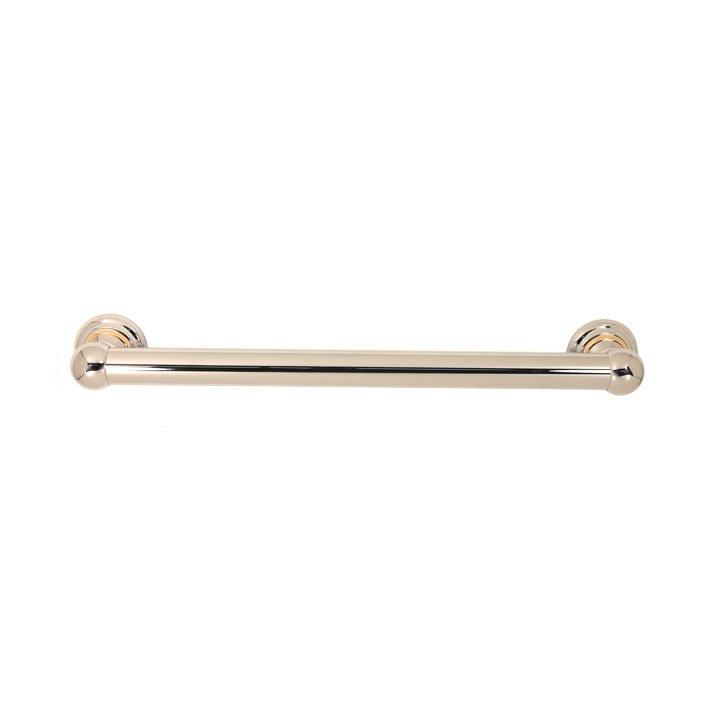 24" Towel Bar in Polished Chrome/Gold