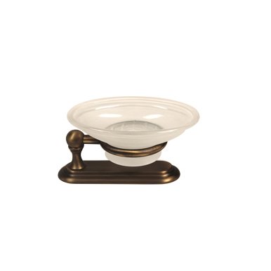 Counter Top Soap Dish in Antique English Matte