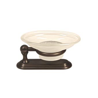 Counter Top Soap Dish in Chocolate Bronze