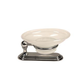 Counter Top Soap Dish in Polished Chrome