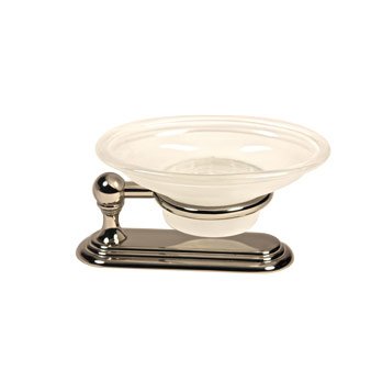 Counter Top Soap Dish in Polished Nickel