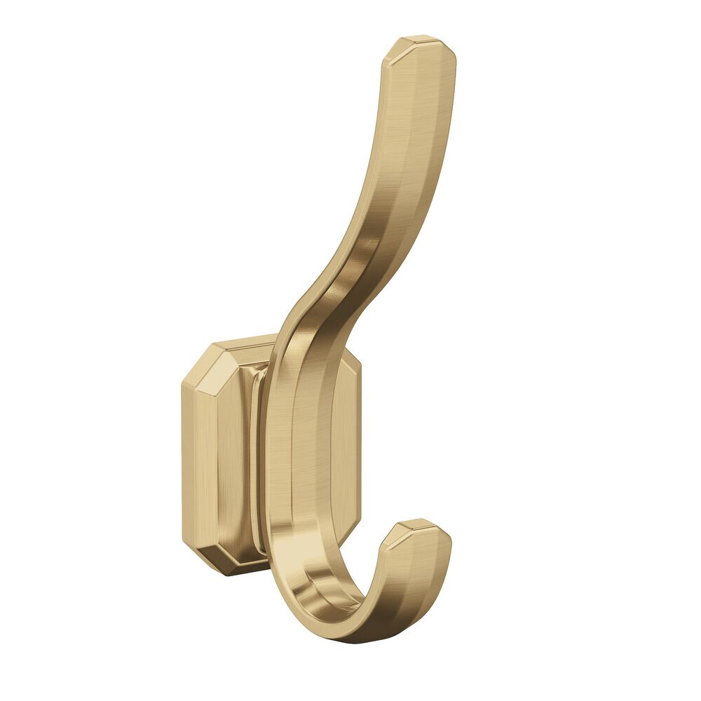 Granlyn Double Prong Wall Hook in Champagne Bronze