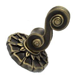 Bathroom Accessory Corinthia Robe Hook in Brushed Natural Pewter