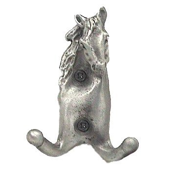 Beauty Horse Hook in Bronze with Black Wash