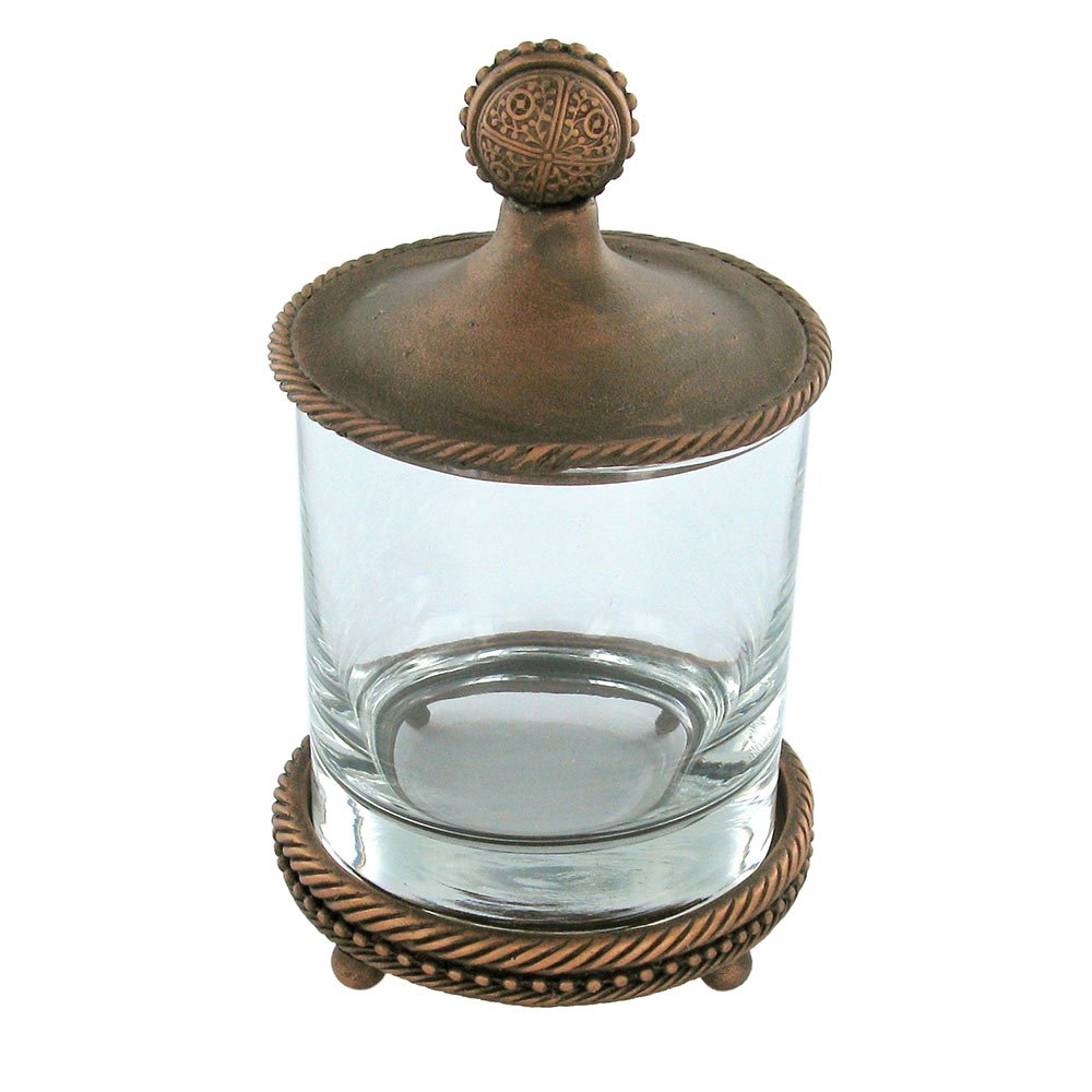 Small Sundry Holder in Antique Brass