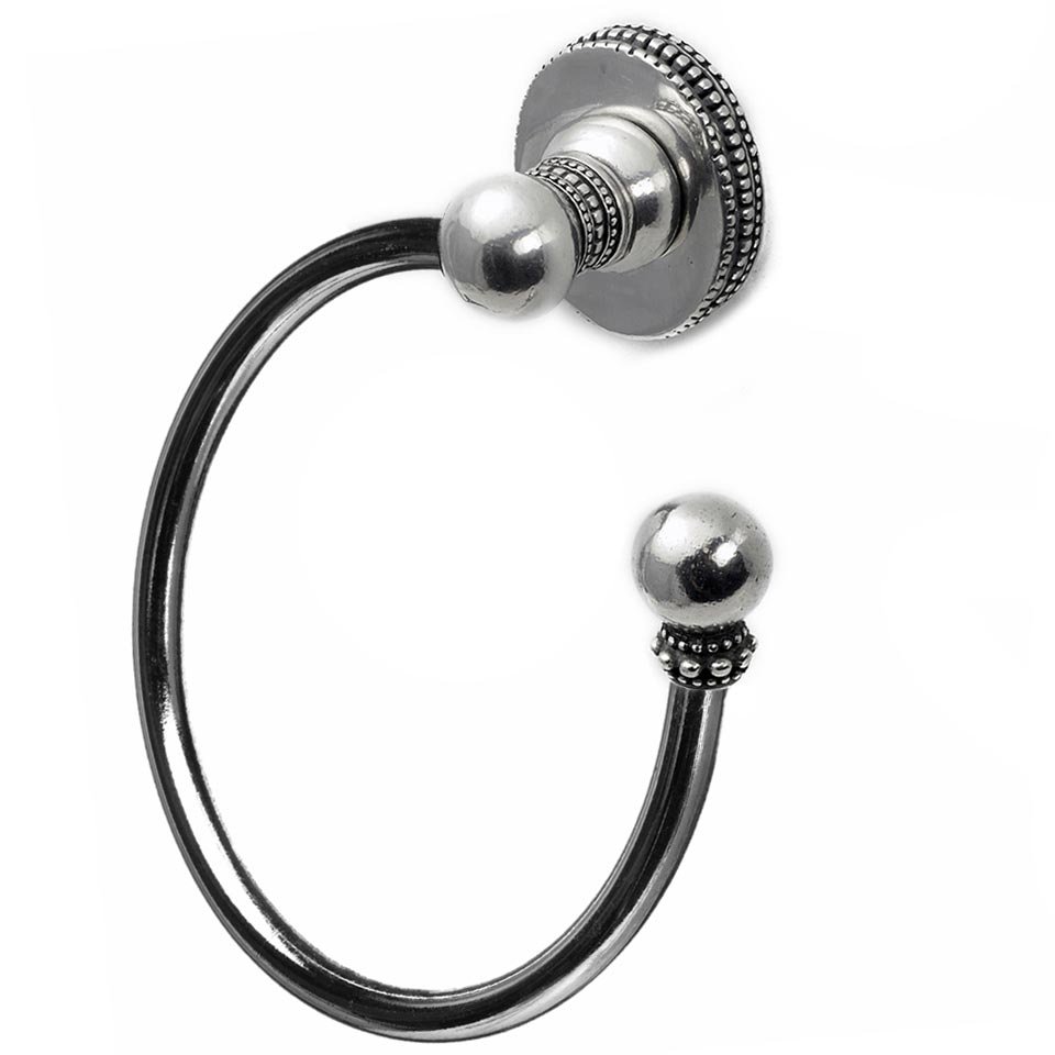 Towel Ring Right in Satin