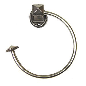 Swing Towel Ring in Soft Gold