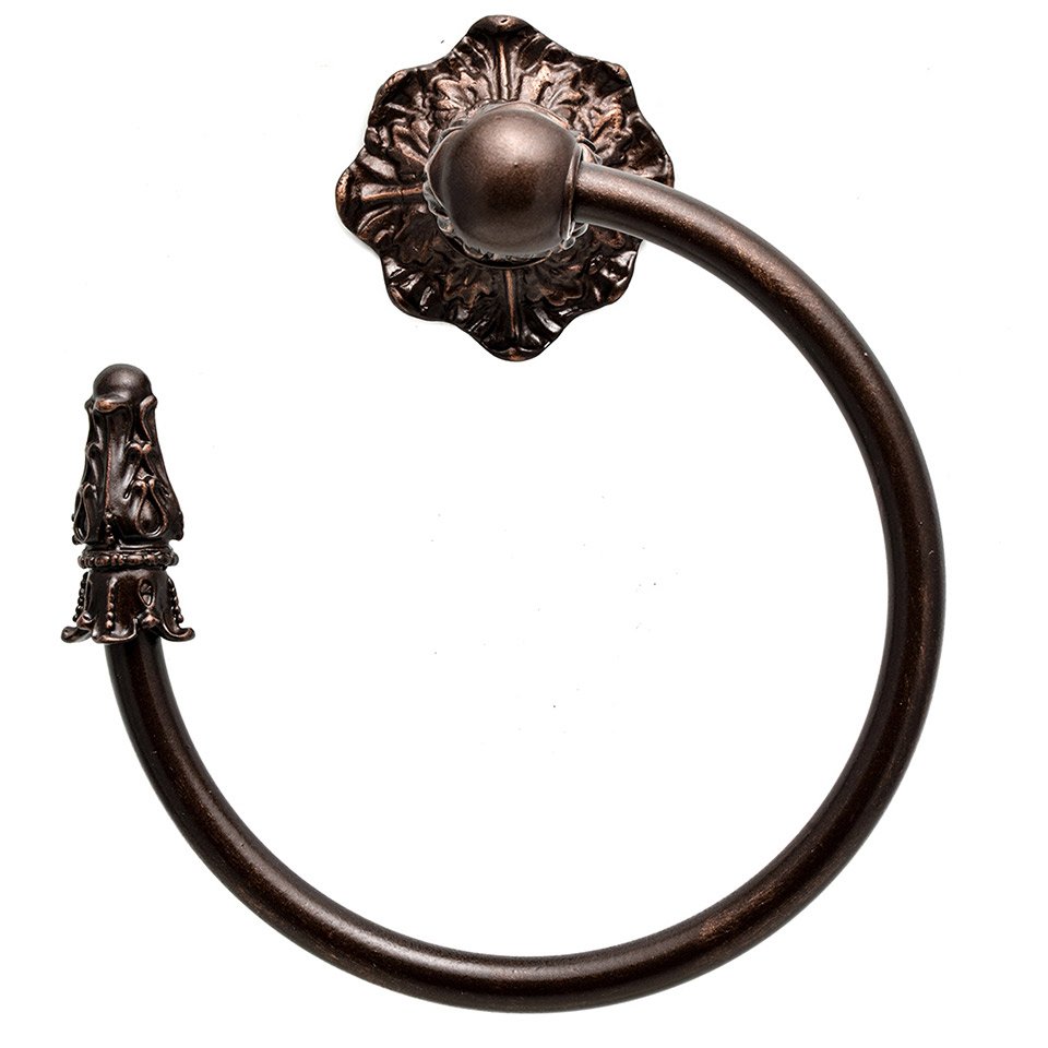 Towel Ring Left in Bronze
