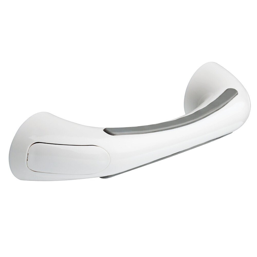 9" Designer Assist Bar with Soft Grip in White