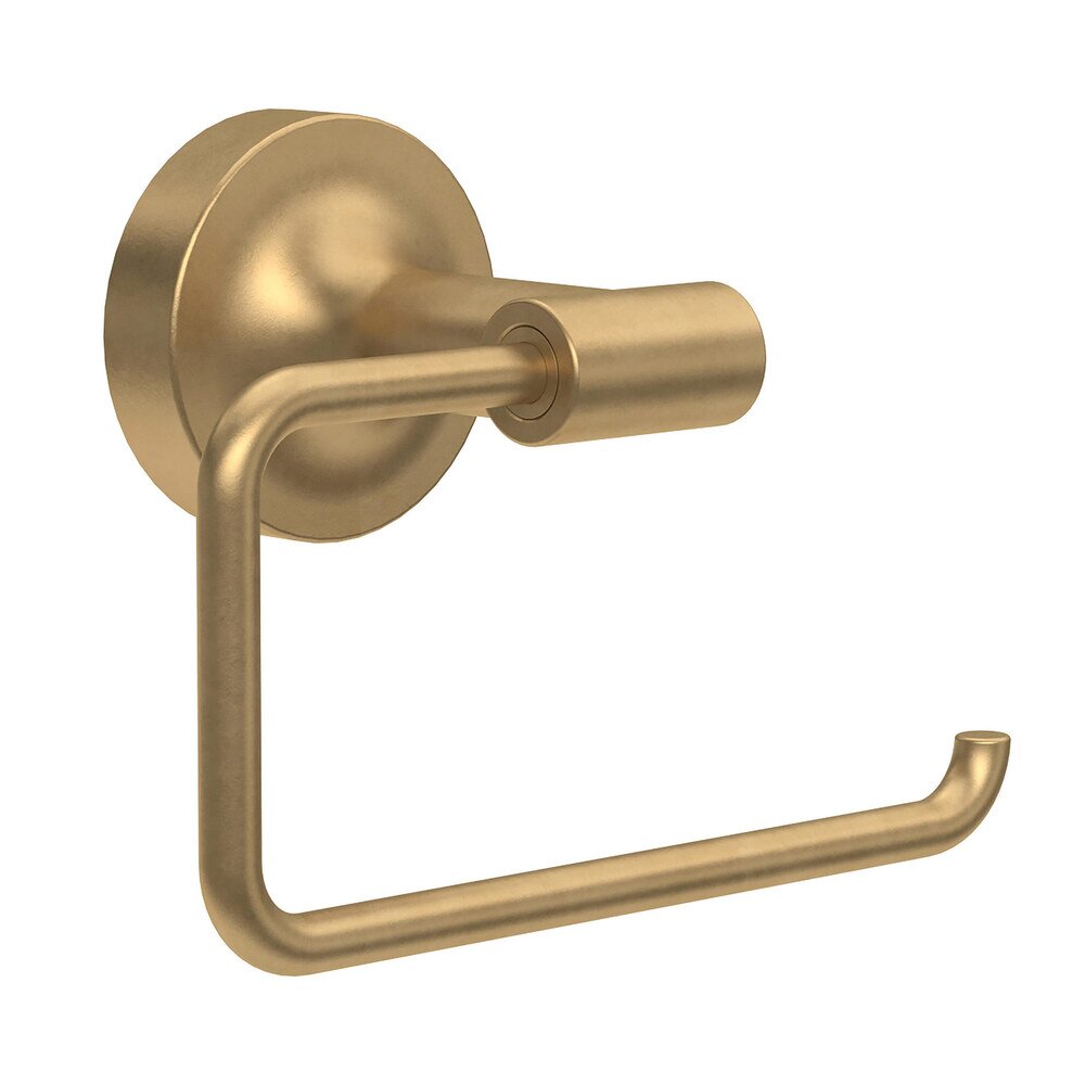 Toilet Paper Holder in Brushed Brass