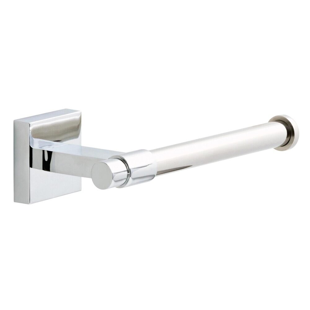 Single Arm Toilet Paper Holder in Polished Chrome