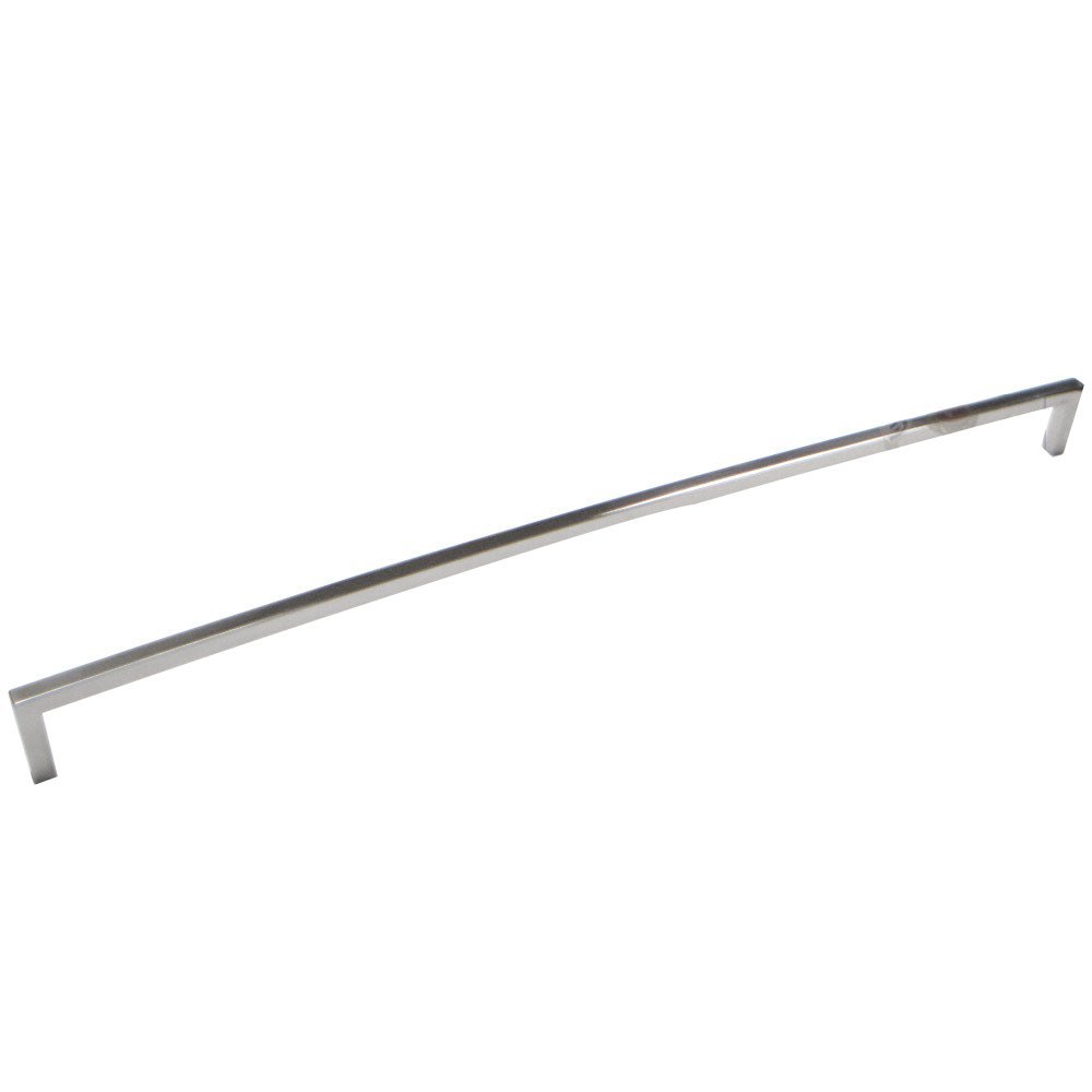36" Square Towel Bar in Polished Stainless Steel
