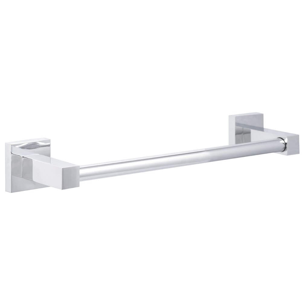 24" Wall Mounted Towel Bar in Polished Chrome