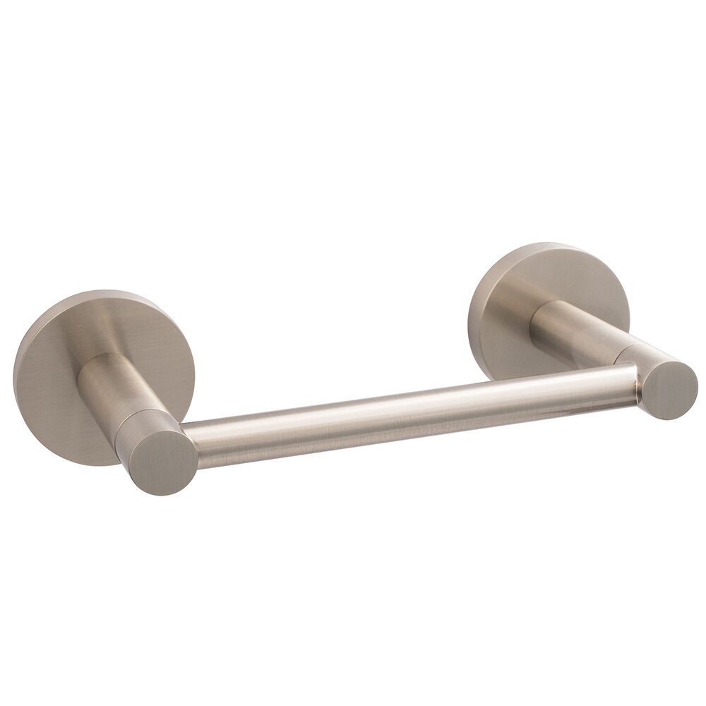 Two Post Toilet Paper Holder in Satin Nickel