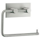 Steel Self-Adhesive Toilet Roll Holder in Brushed Stainless Steel