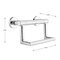 Liberty Hardware - Contemporary - Toilet Paper Holder with Assist Bar in Polished Chrome