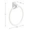 Liberty Hardware - Ventura - Towel Ring in Polished Chrome