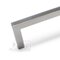 Linnea Hardware - Bath Accessories - 12 3/8" Square Towel Bar in Polished Stainless Steel