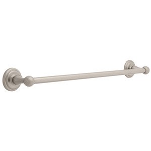 Liberty Hardware - Franklin Brass Jamestown 24" Towel Bar in with Easy Clip Mounting Satin Nickel