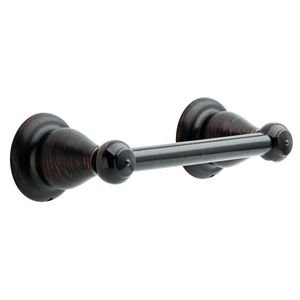 Liberty Hardware - Leland - Pivoting Toilet Paper Holder in Rubbed Bronze