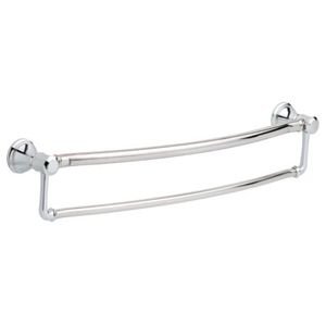 Liberty Hardware - Traditional - 24" Single Towel Bar with Assist Bar in Polished Chrome