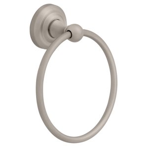 Liberty Hardware - Kelsie - Towel Ring in Satin Nickel