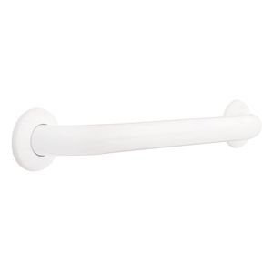 Liberty Hardware - Centurion Grab Bars - 1-1/2" OD x 18" Length Concealed Mounting in White