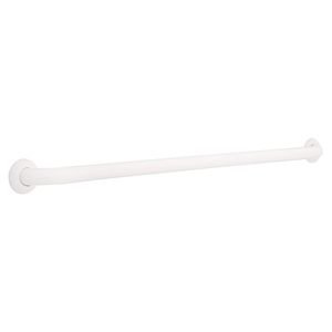 Liberty Hardware - Centurion Grab Bars - 1-1/2" OD x 42" Length Concealed Mounting in White