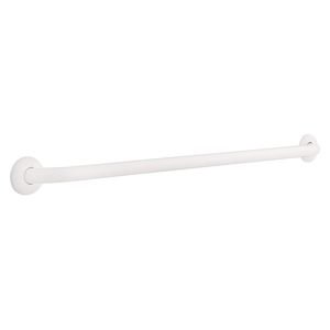 Liberty Hardware - Centurion Grab Bars - 1 1/4" OD x 36" Length Concealed Mounting in White