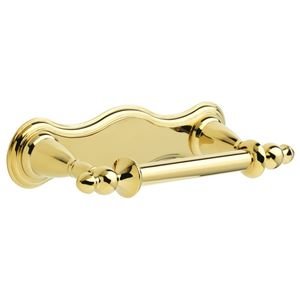 Liberty Hardware - Victorian - Pivoting Tissue Holder in Polished Brass