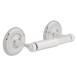 Liberty Hardware - College Circle - Toilet Paper Holder in Polished Chrome
