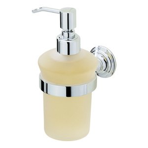 Valsan - Kingston - Clear Glass Liquid Soap Dispenser