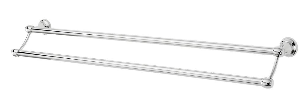 30" Double Towel Bar in Polished Chrome