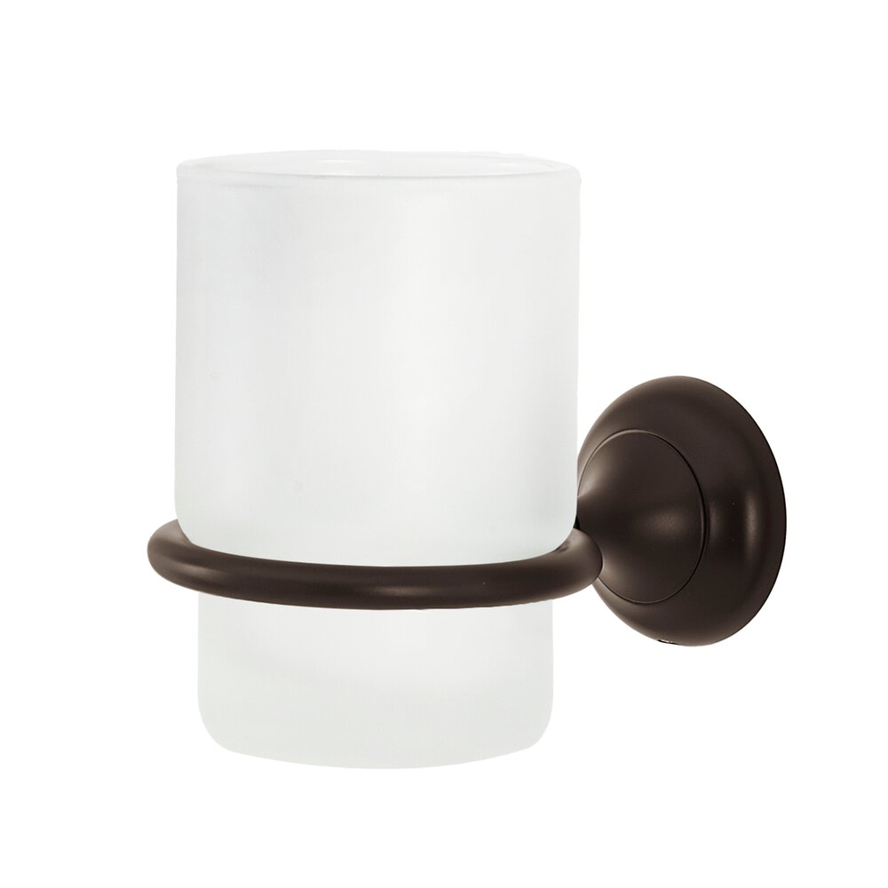 Tumbler Holder With Tumbler in Chocolate Bronze