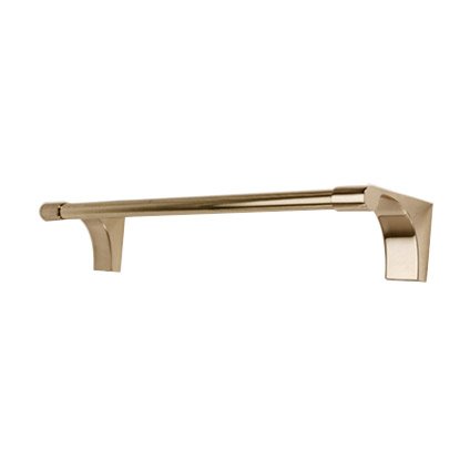 12" Towel Bar in Unlacquered Brass