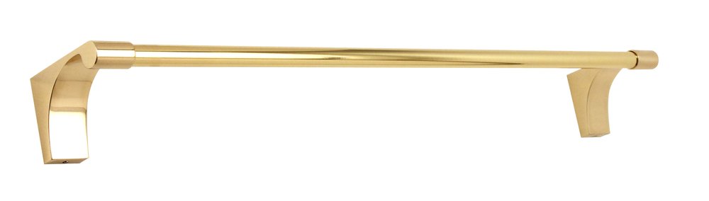 18" Towel Bar in Polished Brass