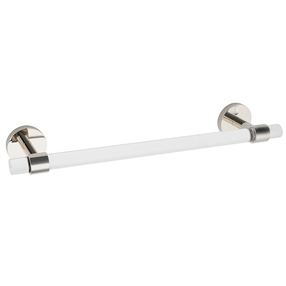 18" Centers Towel Bar in Polished Nickel 