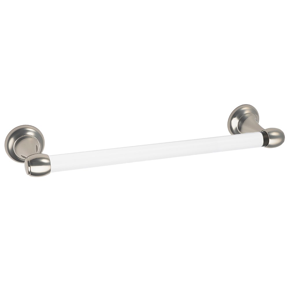 12" Centers Towel Bar in Polished Nickel 