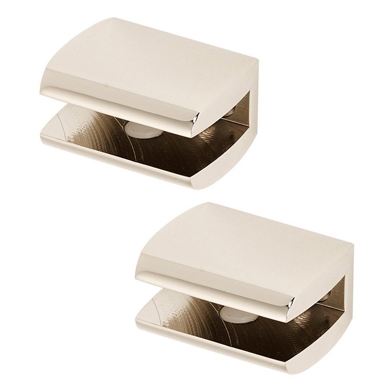 Bath Shelf Brackets Only (Sold by the Pair) in Polished Nickel