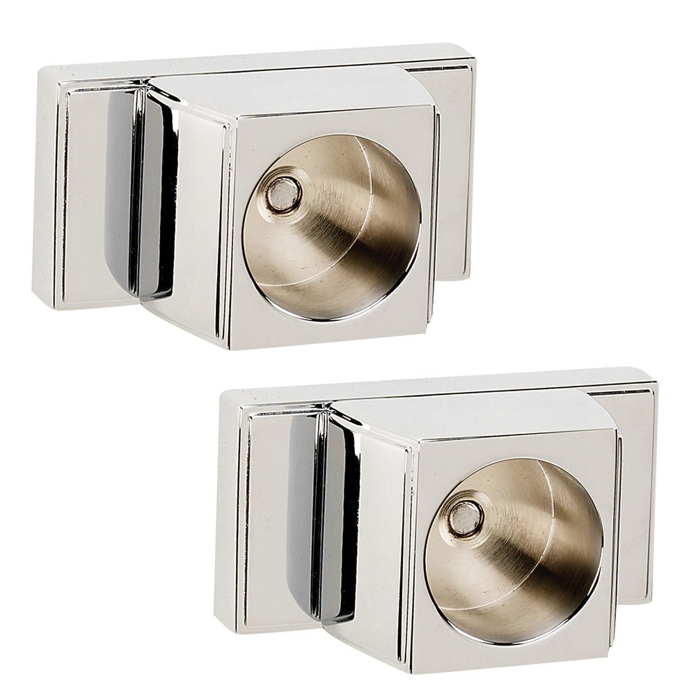 Shower Rod Brackets (Sold by the Pair) in Polished Chrome