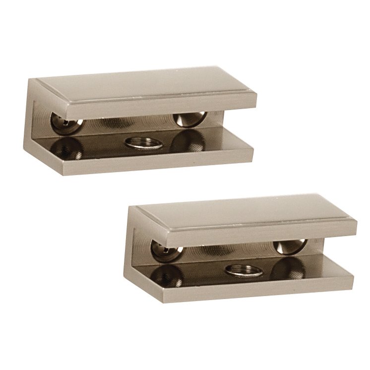 Shelf Brackets Only (Sold by the pair) in Satin Nickel
