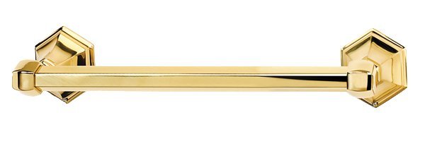 12" Towel Bar in Polished Brass