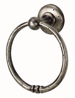 6" Towel Ring in Iron Bronze