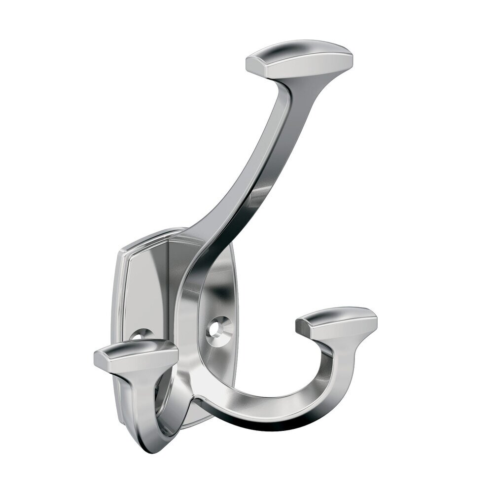 Vicinity Triple Prong Wall Hook in Chrome