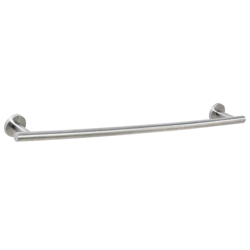 24" Curved Towel Bar in Stainless Steel