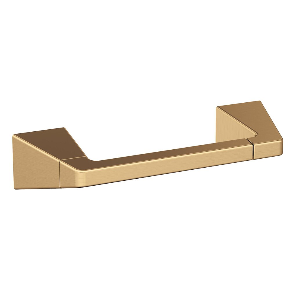Pivoting Double Post Toilet Paper Holder in Champagne Bronze