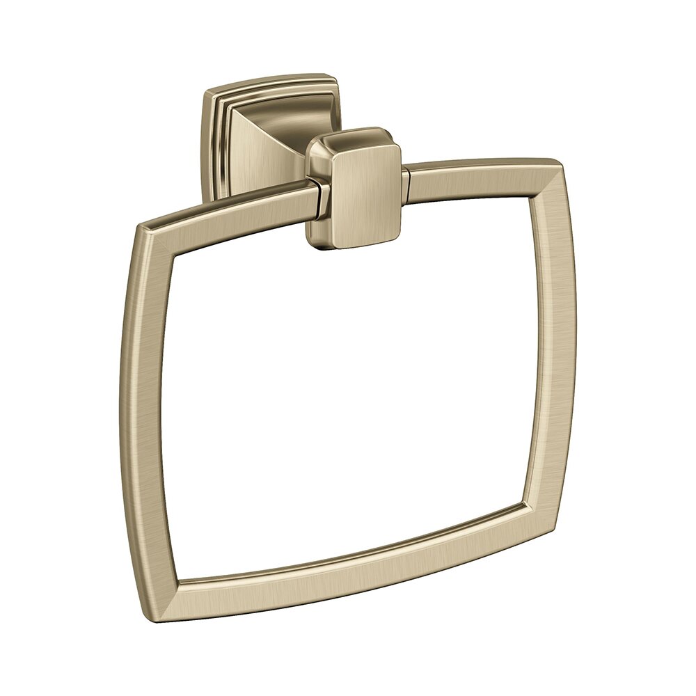 6 13/16" (173 mm) Length Towel Ring in Golden Champagne